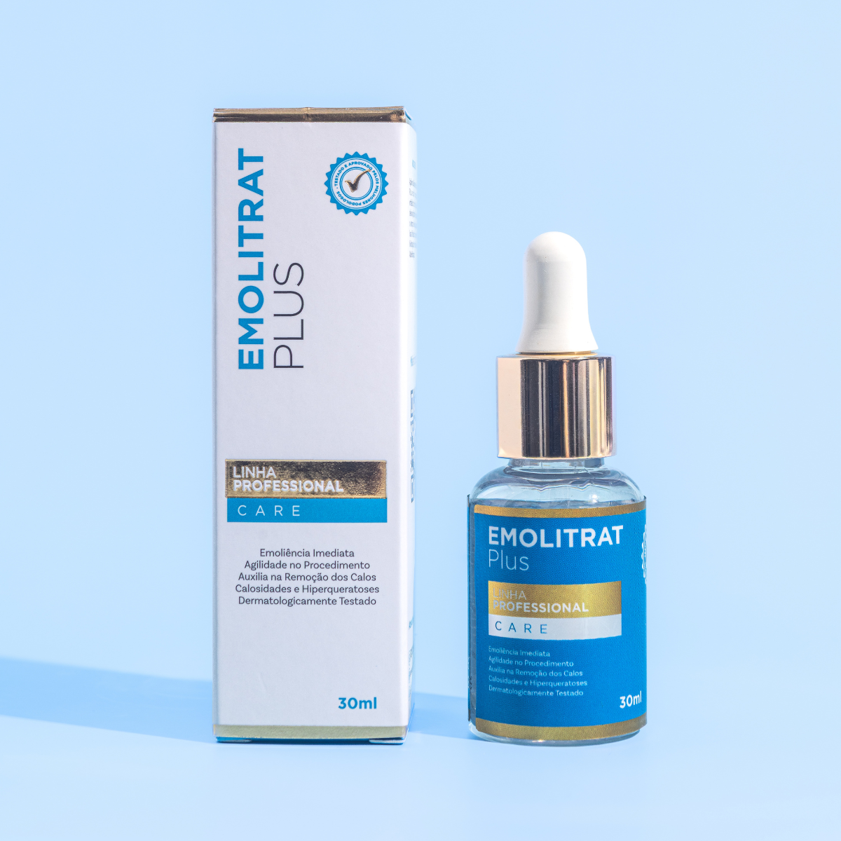 Emolitrat Plus 30ml - Amolecedor de Calos e Calosidades