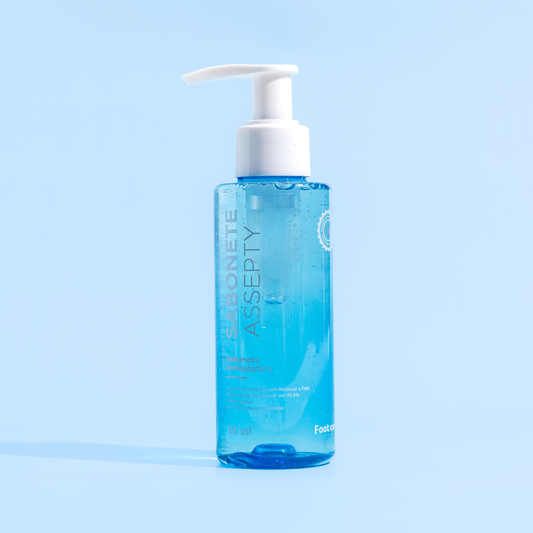 Sabonete Assepty 115ml - Higieniza e Hidrata Maos e Pes